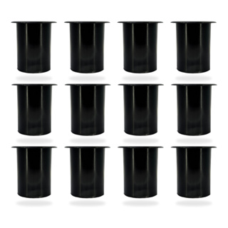 Kit 12 Aero Duto 3” PRETO em Oferta na Shopee