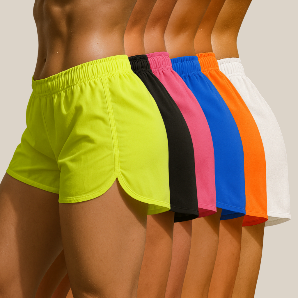 Kit 6 Short Feminino Tactel Verão Casual Praia Piscina Levinho Corrida