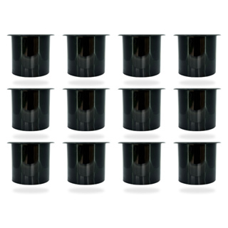 Kit 12 Aero Duto 4” PRETO em Oferta na Shopee