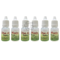 Kit C/6 Óleo de Menta Peperita 10ml | Natural | Bem-estar e Alívio Diário