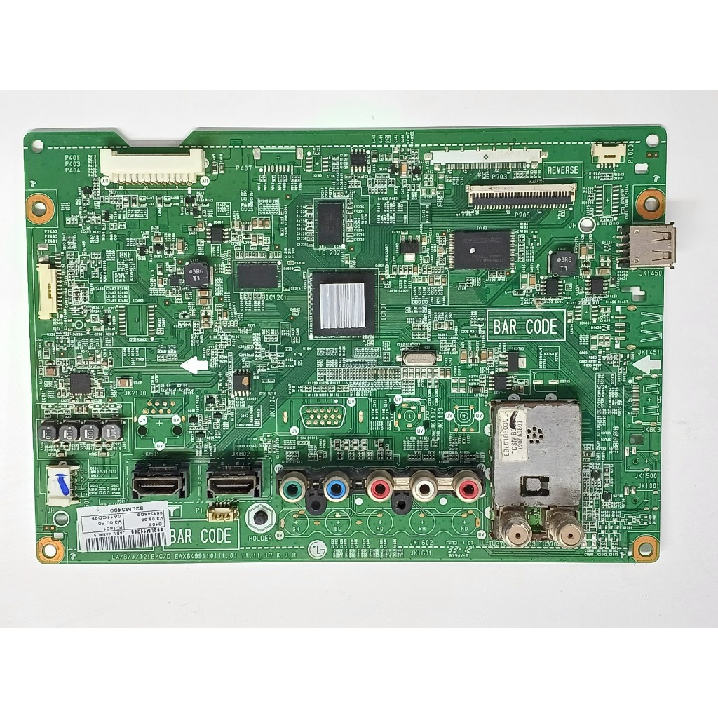 placa principal tv lg 32lm3400 32ls3400 / eax64991101