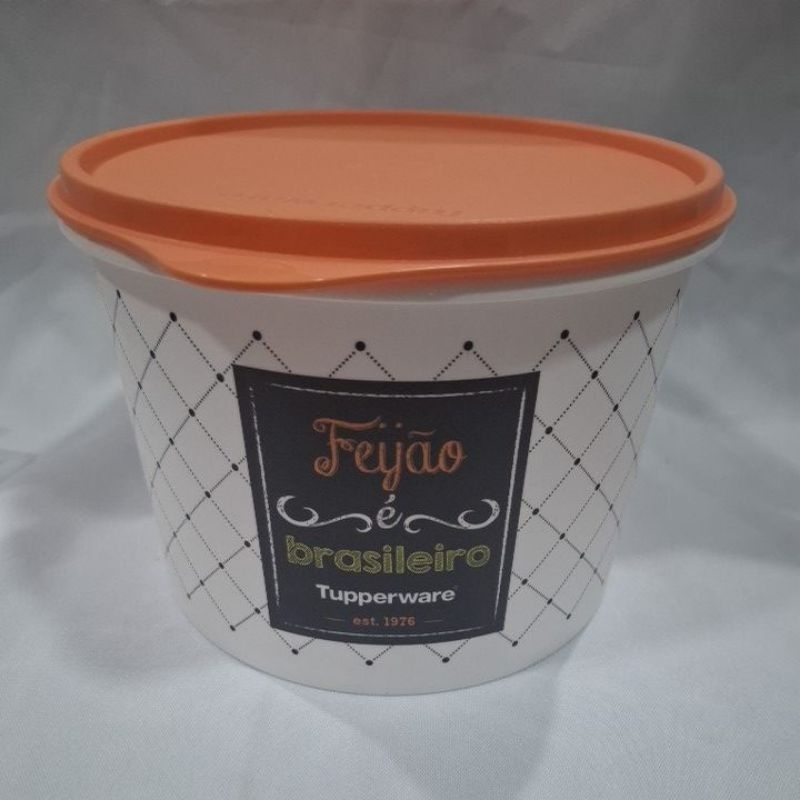 Tupper caixa Feijão Bistrô 2,4 litros tupperware.