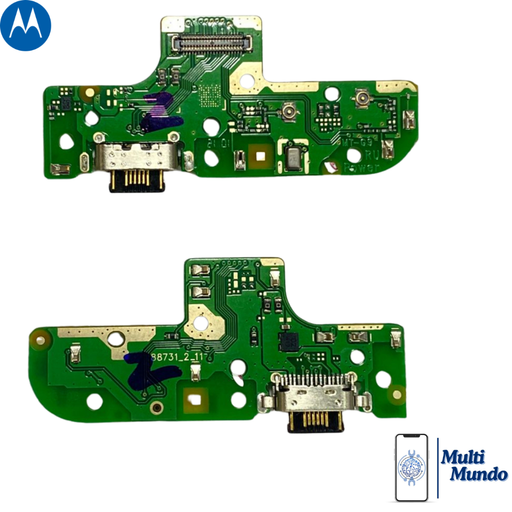 Placa Conector De Carga Ci Turbo Para Moto G9 Power Xt2091