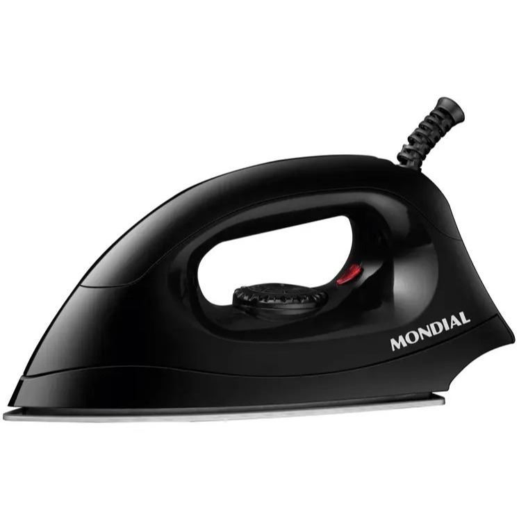 Ferro De Passar Roupa A Seco Fsn-55-B Mondial Preto 110V