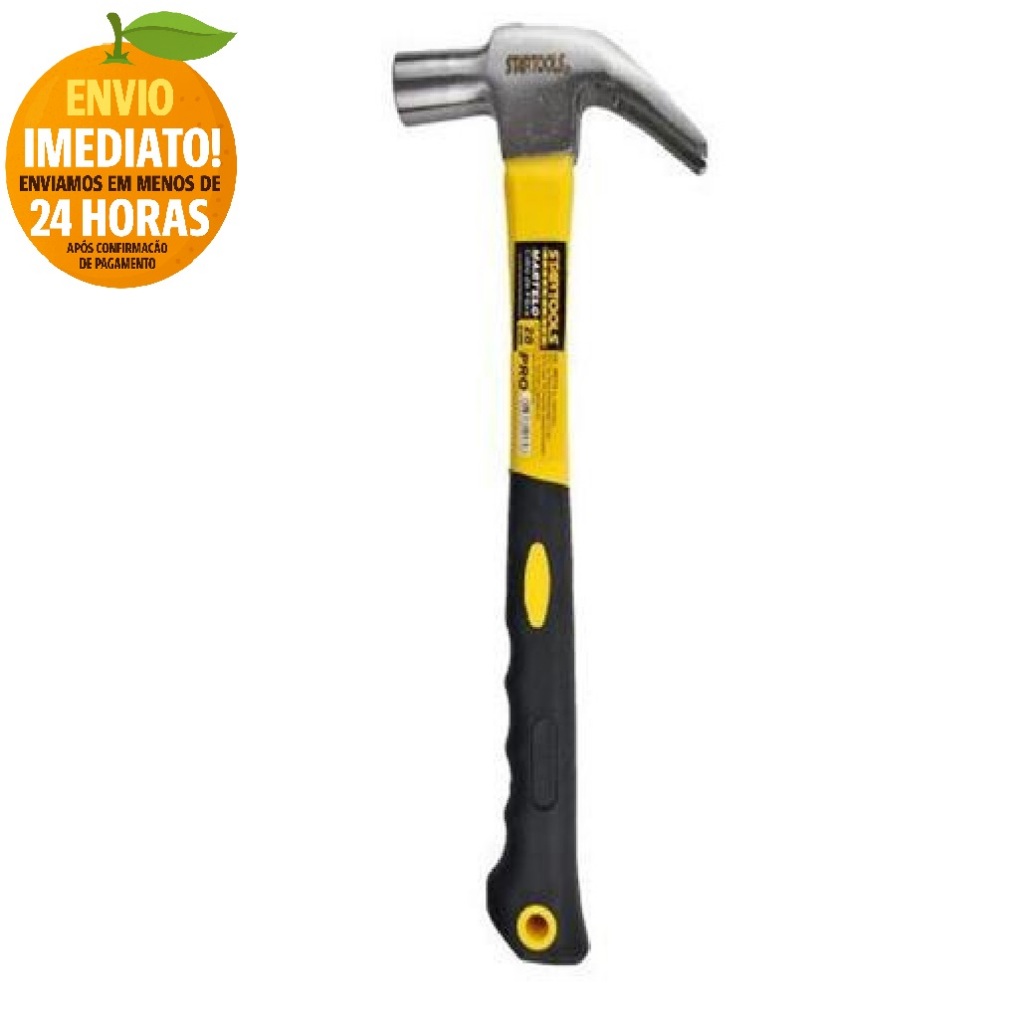 Martelo Cabo De Fibra 28Cm em Oferta na Shopee