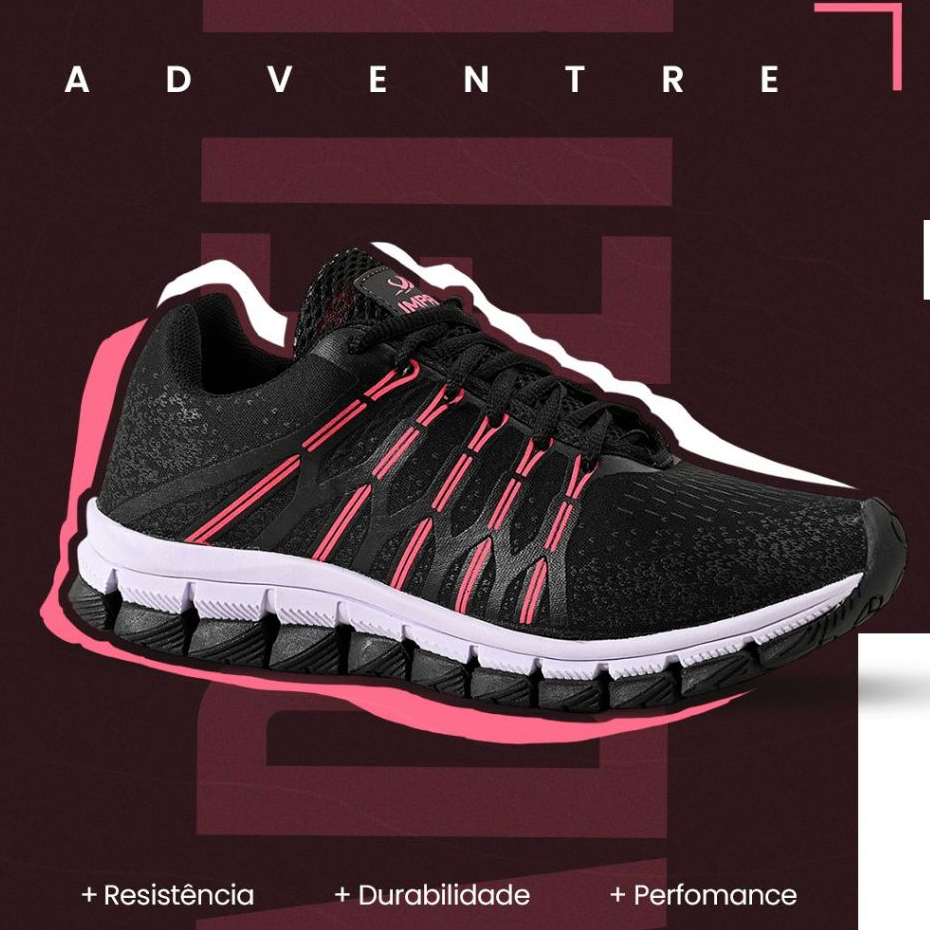 Tênis Esportivo Feminino Confortável Resistente Estiloso Treino Físico Trabalho Diário Acessível
