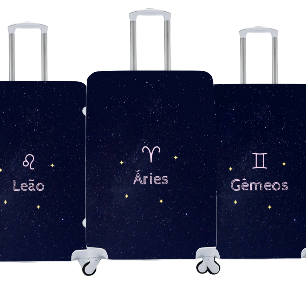 Capa de Mala Signos Estilo e Proteção para Suas Viagens
