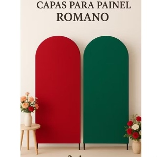 Capa para Painel Romano Picolé 2 x 1 Com Duas Cores Veste fácil (somente capa) em Oferta na Shopee