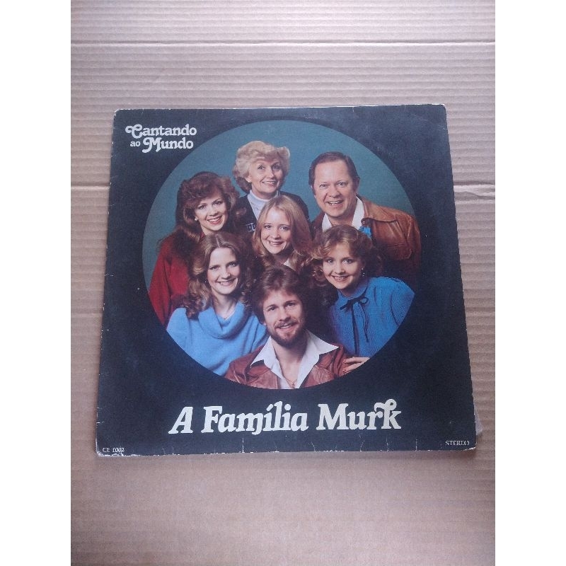LP A Família Murk - Cantando ao Mundo  1982  GOSPEL