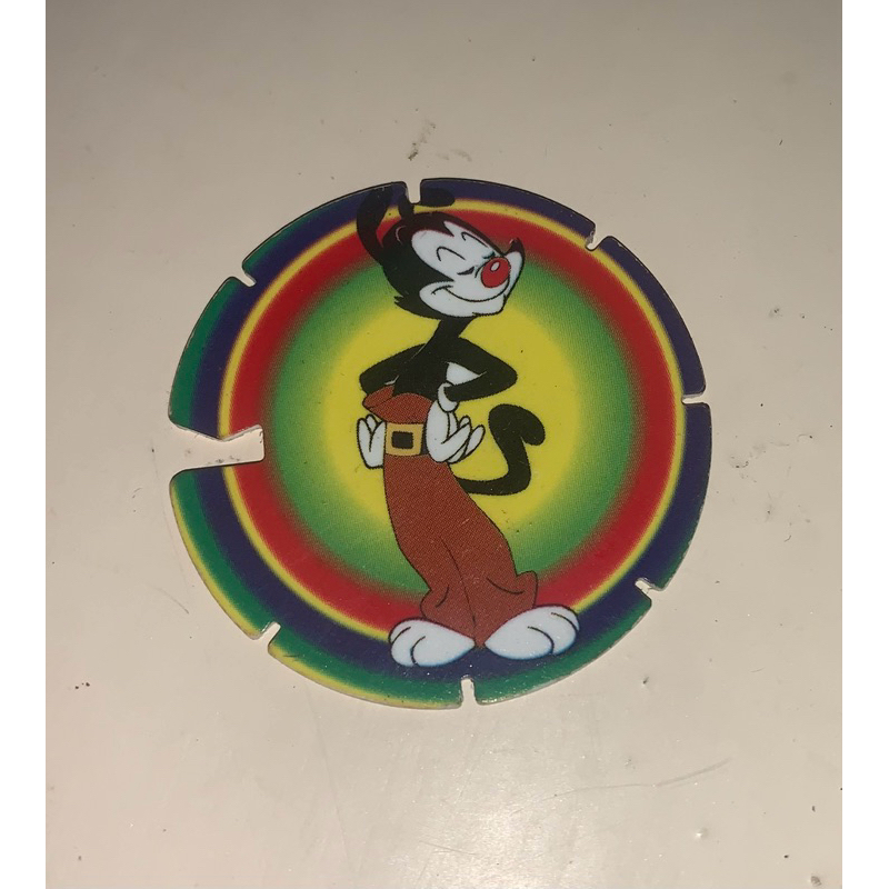 Tazo Animaniacs Anos 90 Yakko Elma Chips Warner Bros raridade