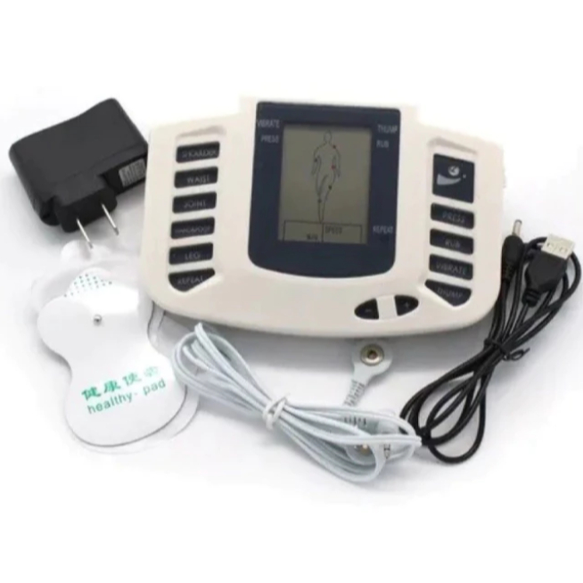 Aparelho De Fisioterapia Choque Massageador Muscular Alivio