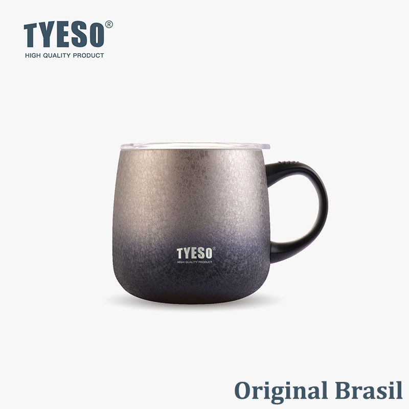 TYESO Caneca Térmica Caneca Térmica Premium 473ml Aço Inoxidável 304 Leve e Durável Resistente a Quedas em Oferta na Shopee