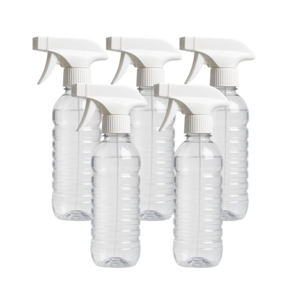 Kit 2/5/10 Frasco Borrifador Pulverizador 500ml Gatilho Resistente em Oferta na Shopee