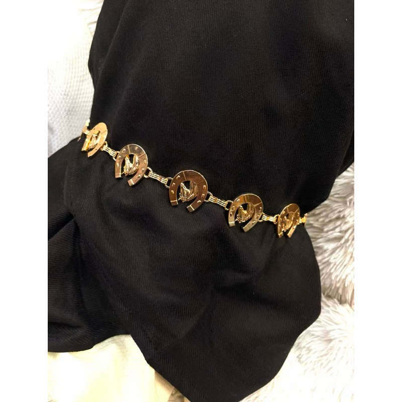 Cinto Corrente Ferradura de Cavalo Country Unissex Acessório Básico Casual cinto lua cinto para colar em Oferta na Shopee