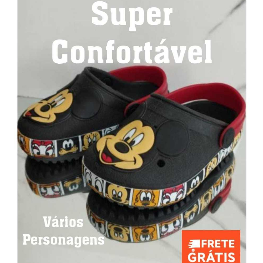 Chinelo Sandália Infantil Babuche Baby Masculino FemininoConforto Diversão Macio Seguro no Dia Dia