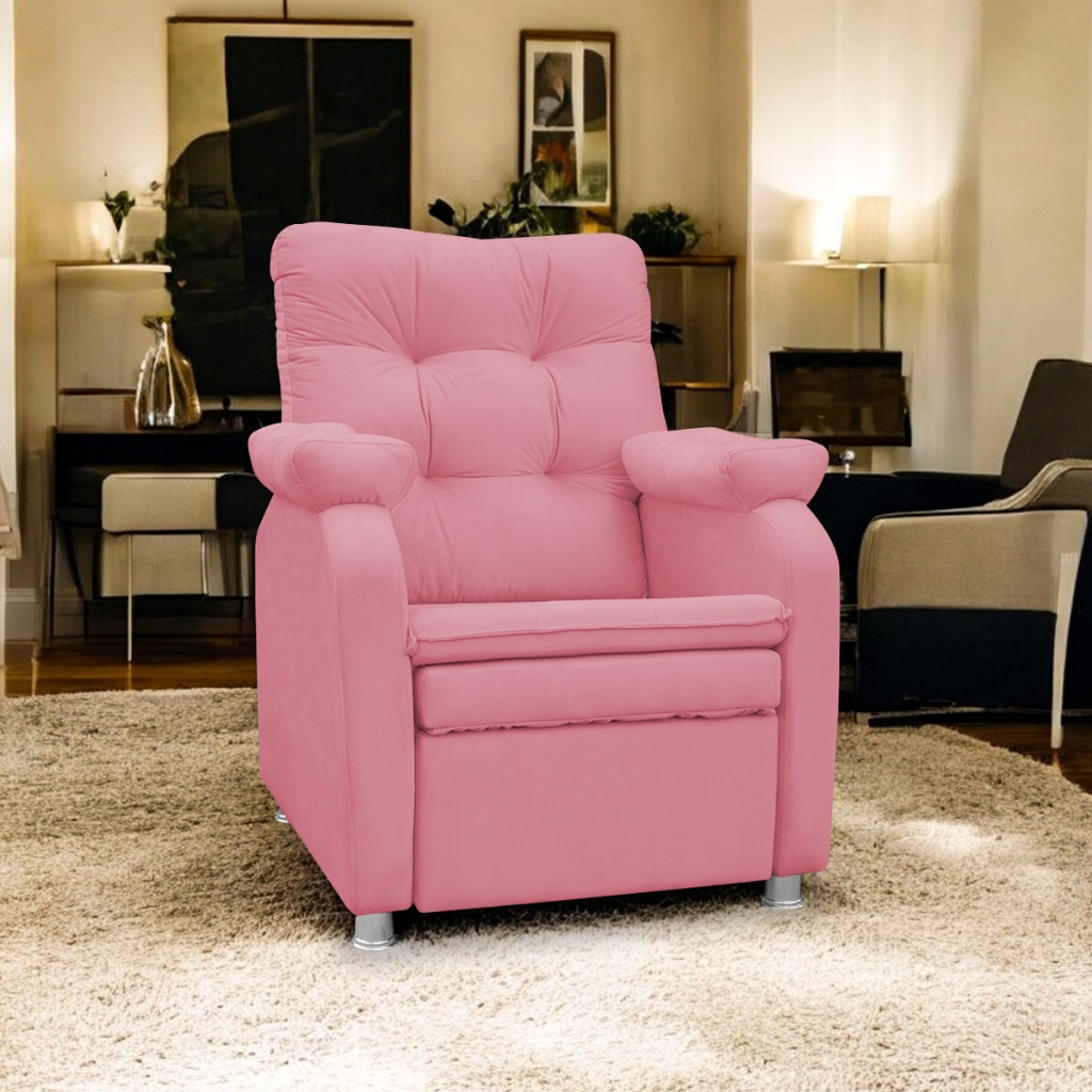 Poltrona para Extensão de Cílios Reclinável - Poltrona para Estética - Poltrona do Papai com Limpa Estofados em Oferta na Shopee