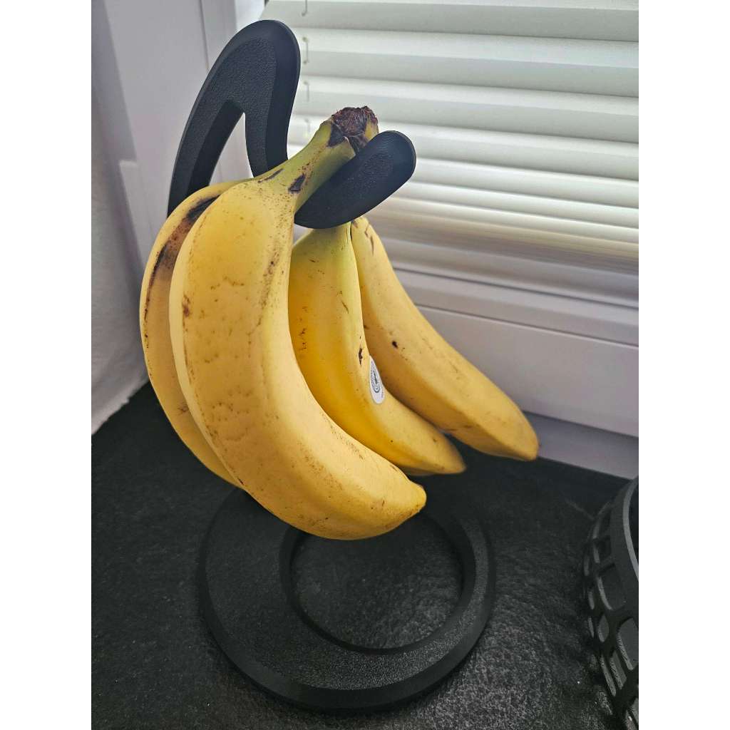 🍌 Suporte para Cacho de Bananas Elegante - Conservação e Decoração para Sua Cozinha! ✨ em Oferta na Shopee
