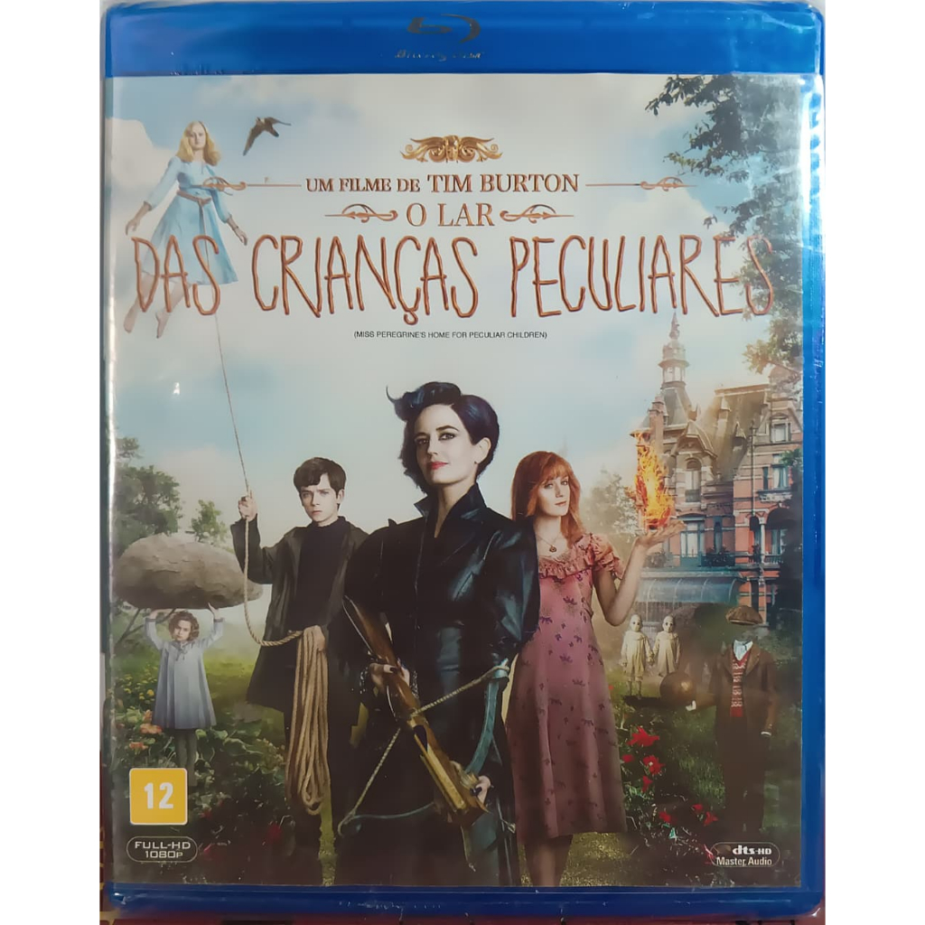 Blu-Ray Disc - O Lar Das Crianças Peculiares (Lacrado)
