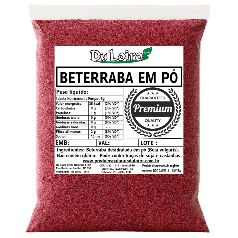 Beterraba em Pó – Natural e Nutritiva em Oferta na Shopee