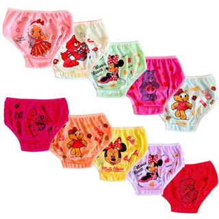 Kit Calcinhas Infantil Menina Premium Sublimadas Pintadas Estampadas em Oferta na Shopee