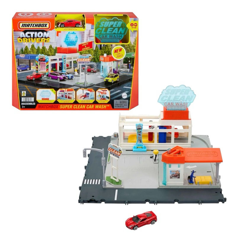 Matchbox Playset Lava Rápido Super Clean Car Wash - Mattel