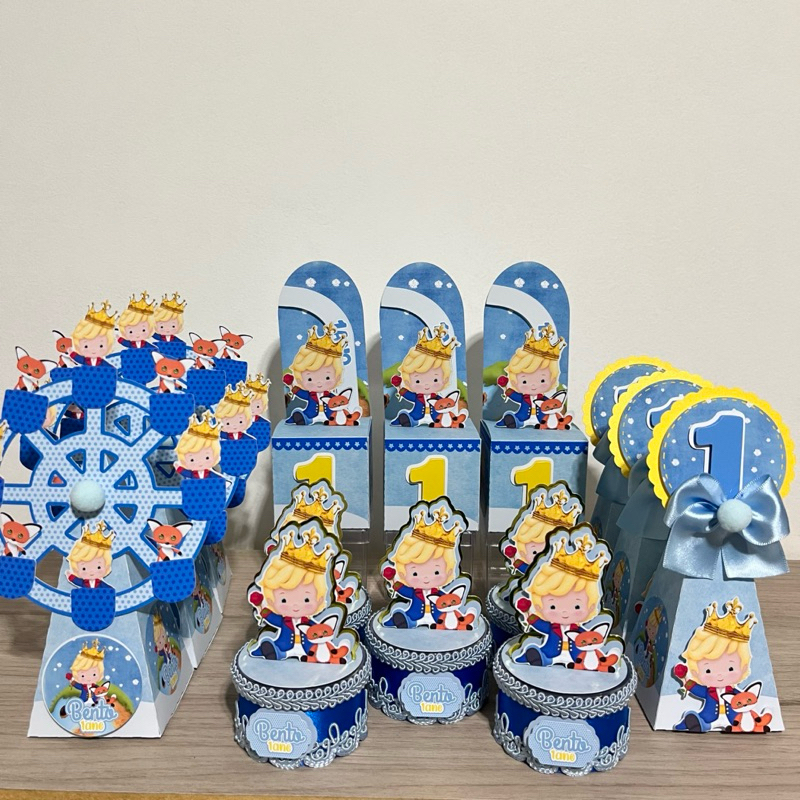 kit de caixas personalizadas pequeno principe - personalizados pequeno principe - festa pequeno principe