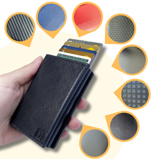 Carteira Porta Cartao Masculino Feminino Antifurto Slim Automática Proteção Rfid ATNI EXCLUSIVE em Oferta na Shopee