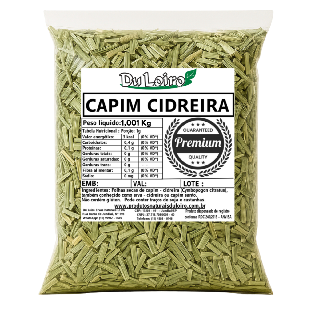 Capim Cidreira (Granel 1,001Kg)