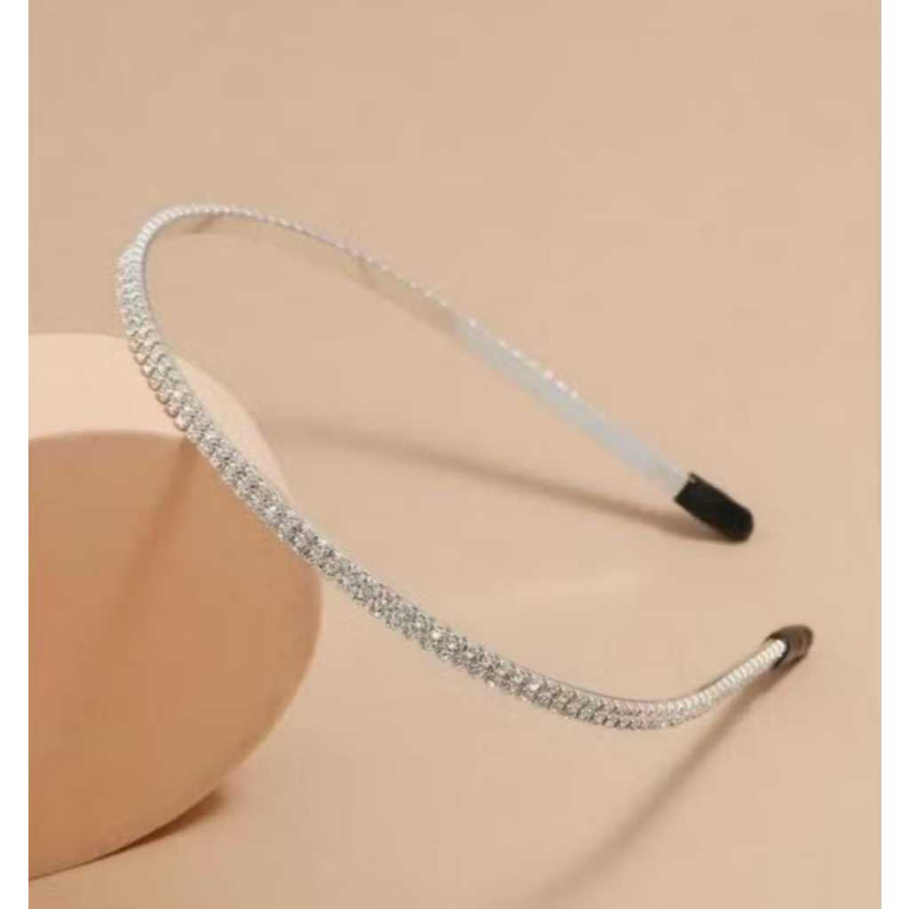 Tiara De Strass 1/2/3 Fileiras Delicada em Oferta na Shopee