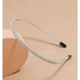 Tiara De Strass 1/2/3 Fileiras Delicada em Oferta na Shopee