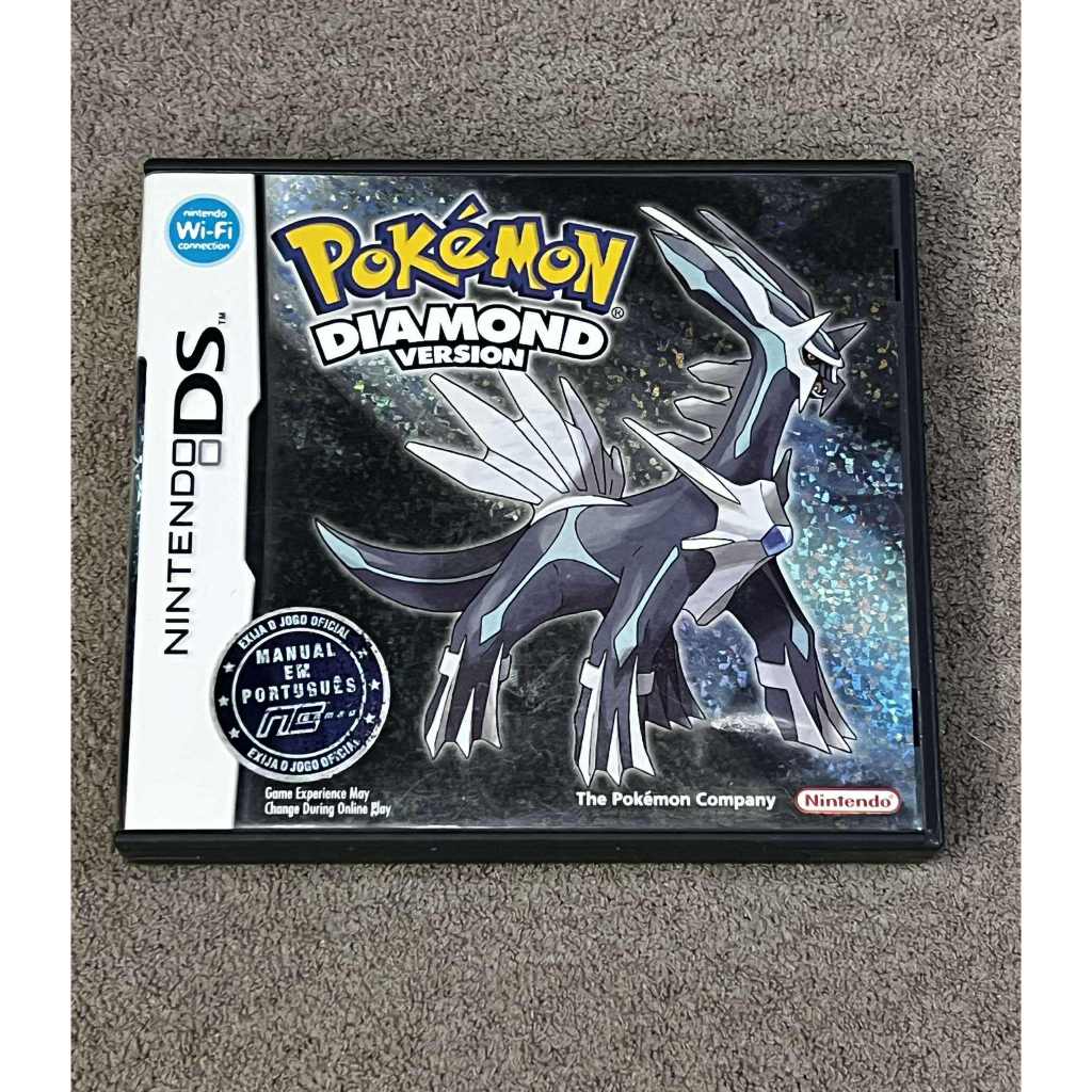 Pokémon Diamond - Completo (com manual nacional da NC Games) - Nintendo DS