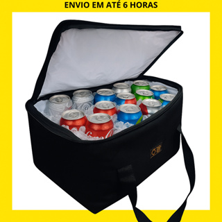 Bolsa Térmica Coller Mochila Grande 40 litros Portátil – Camping, Praia e Churrasco Até 50 Latas em Oferta na Shopee
