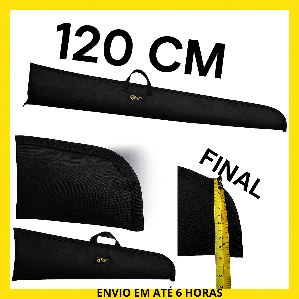 Capa de Carabina 120cm Camuflada: Proteção Resistente para Seu Equipamento