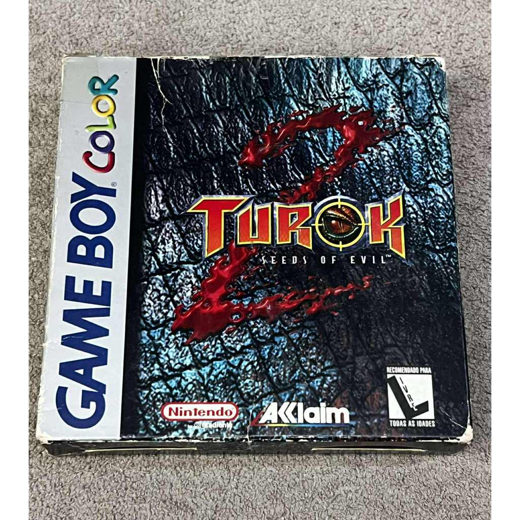 Turok 2 - Completo - Versão nacional Gradiente - Game Boy Color