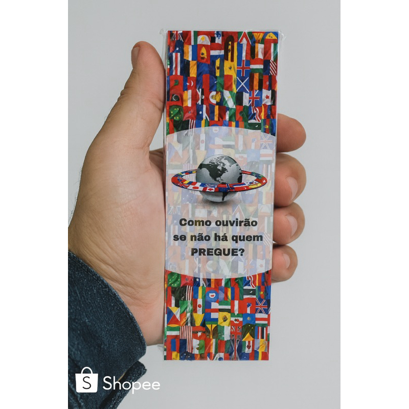 Marcadores de Página Missões Igreja 13,5 x 4,5 cm – Evangelização Cristã