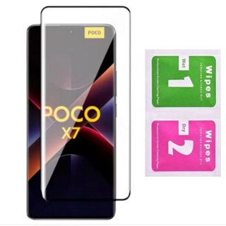 Pelicula 3D 9D Vidro Temperado Para Xiaomi Poco X7 5G Lançamento Anti Impacto F Proteção em Oferta na Shopee
