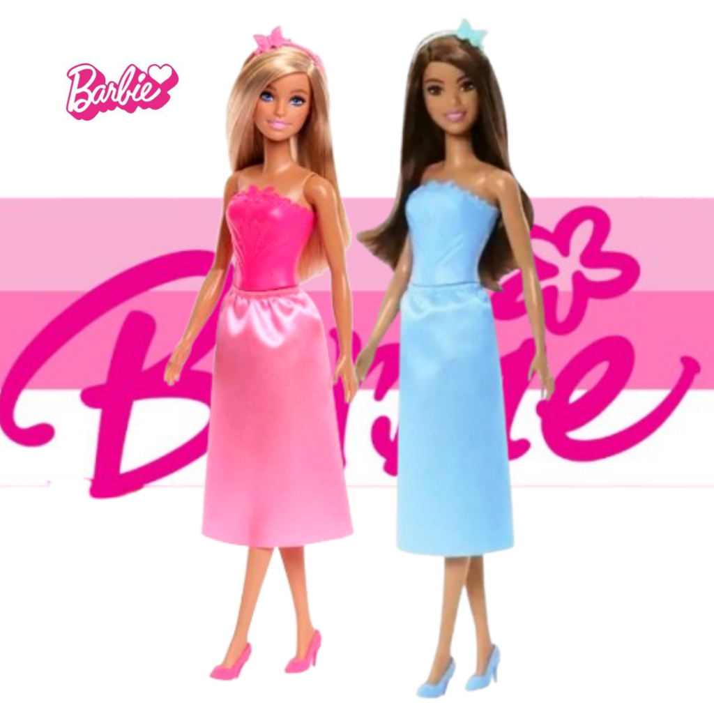 Boneca Barbie Dreamtopia Princesa 30cm | Saia, Tiara e Sapatos Removíveis | Original Mattel 3+