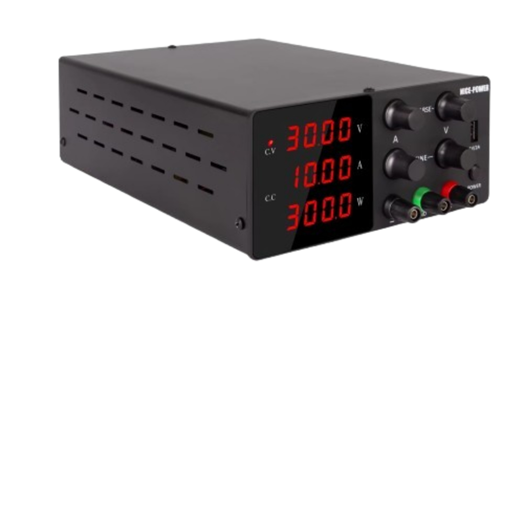 Fonte Alimentação Digital De Bancada 30v 10a 300w Regulável