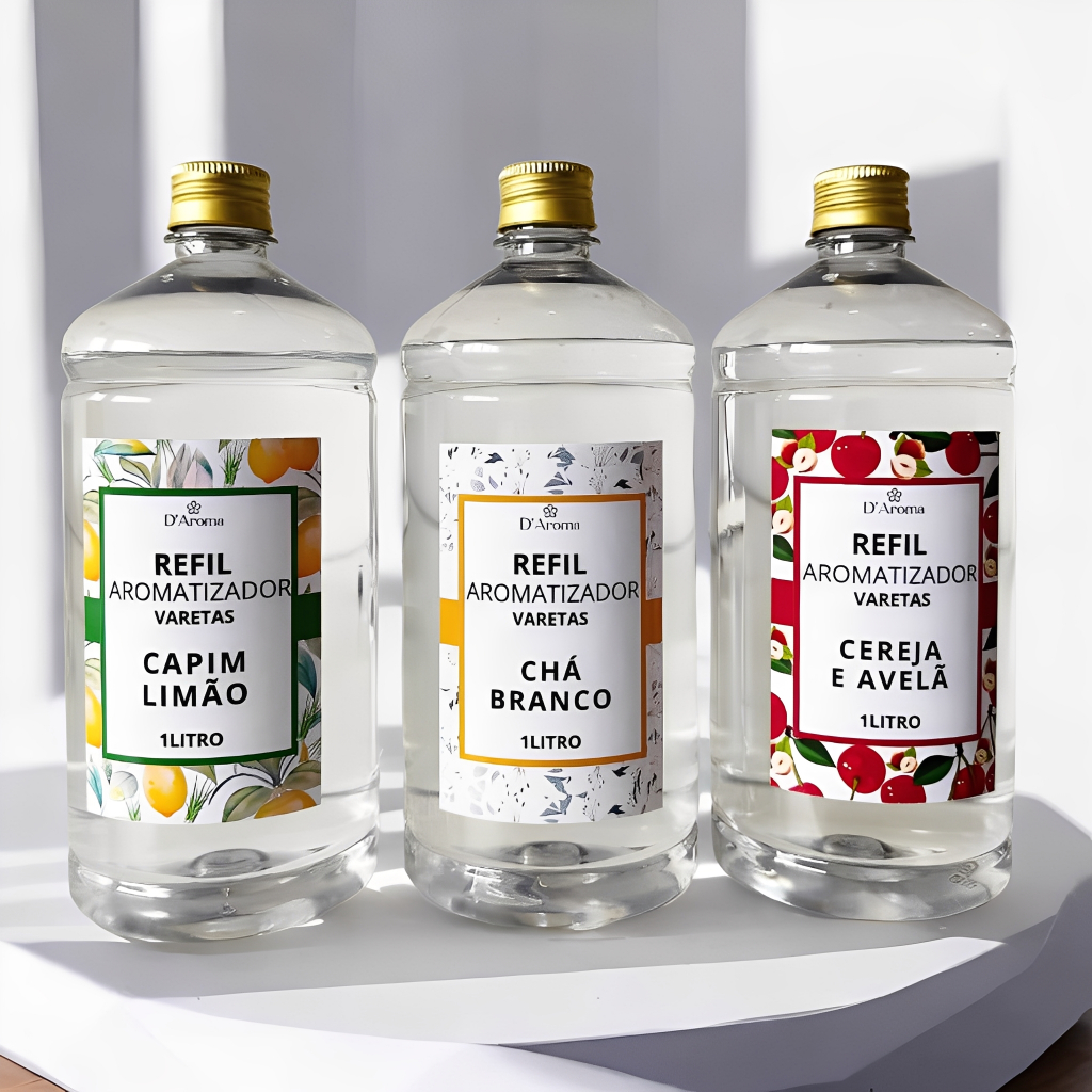 Refil difusor aromatizador de Varetas e Ambientes Refil difusor aromatizador de Varetas e Ambientes