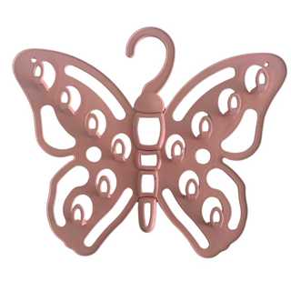 Cabide Borboleta Rosa Organizador Multiuso para Colares, Brincos, Chaves, Cintos, Bonés e Acessórios em Oferta na Shopee