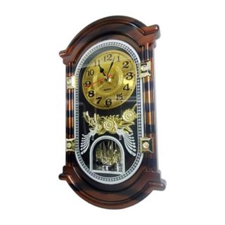 Relógio De Parede Musical Com Animação Decorativa 37cm Lindo Estrutura Rustica Fundo Rústico em Oferta na Shopee