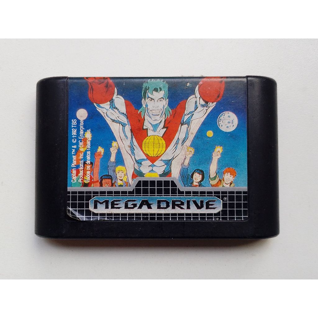 Captain Planet And The Planeteers original TecToy para Mega Drive - Funcionando - Usado