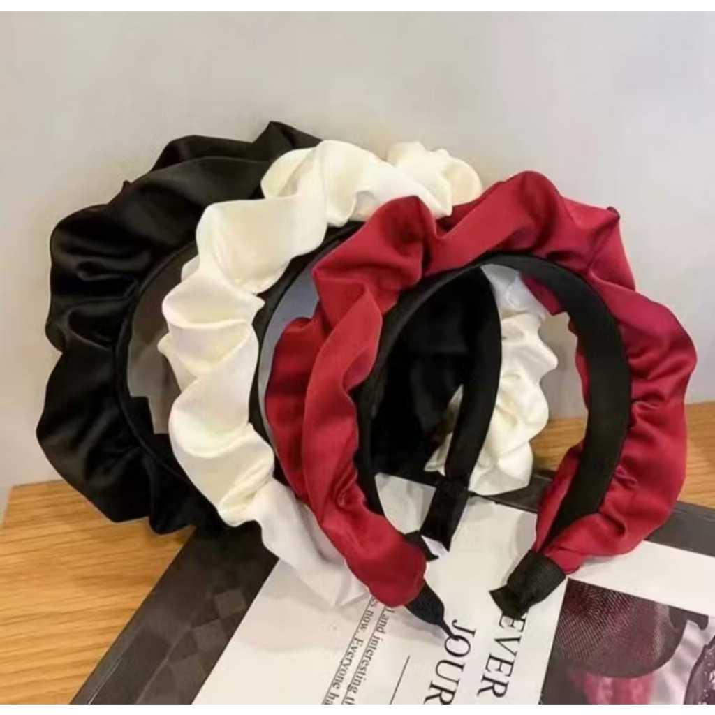 Tiara Faixa de cabelo Elegante francesa com Borda Larga