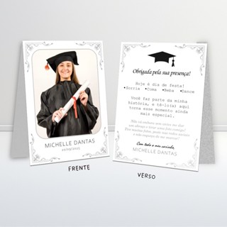 Placa de mesa 10x15 - Formatura, agradecimento em Oferta na Shopee
