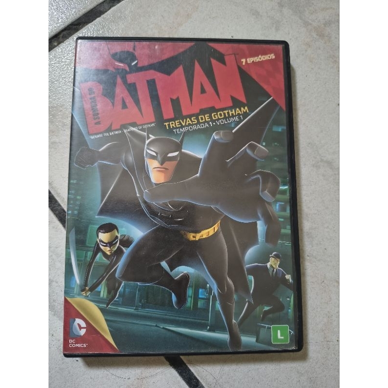 DVD A Sombra do Batman Trevas de Gotham