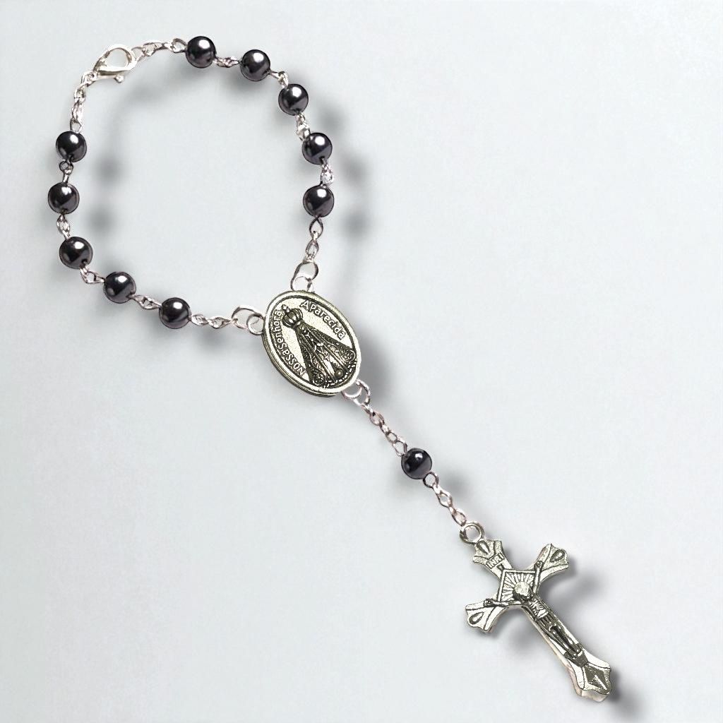 Dezena Retrovisor Hematita Carro Nossa Senhora Aparecida
