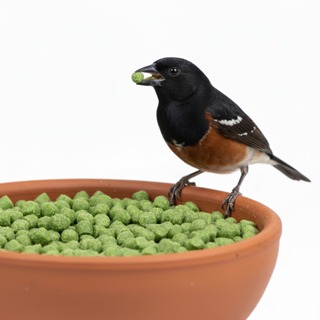 Ração extrusada verde 2 e 5 kgs p/ Curió PREMIUM em Oferta na Shopee