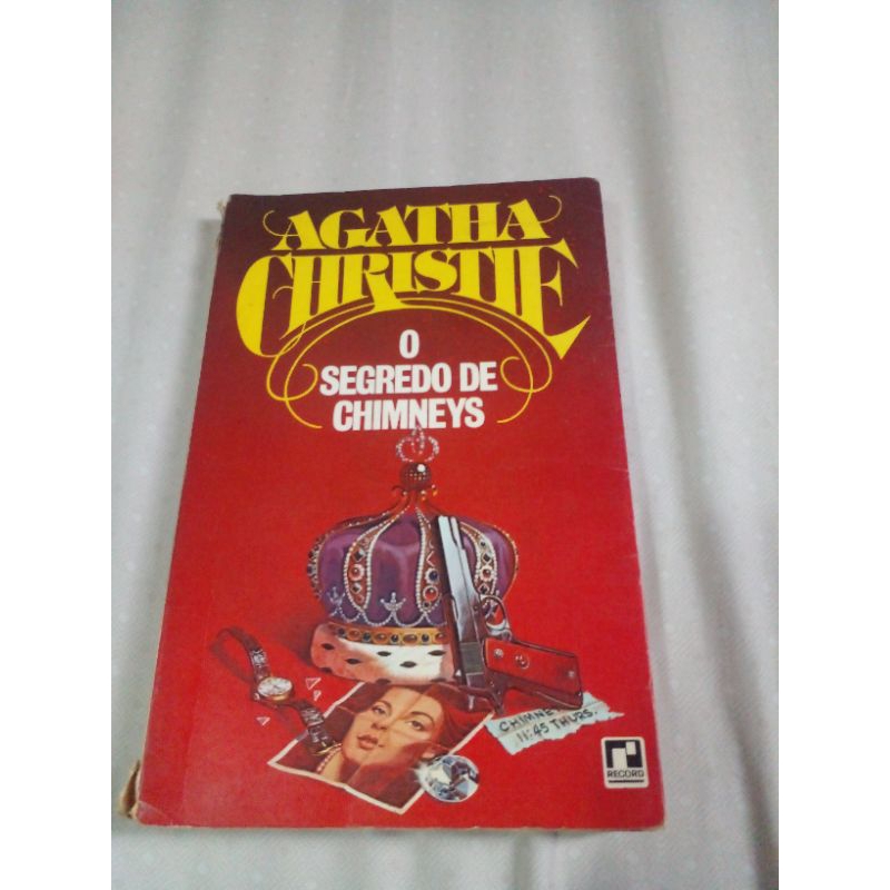 Livro O segredo de Chimneys Agatha Christie