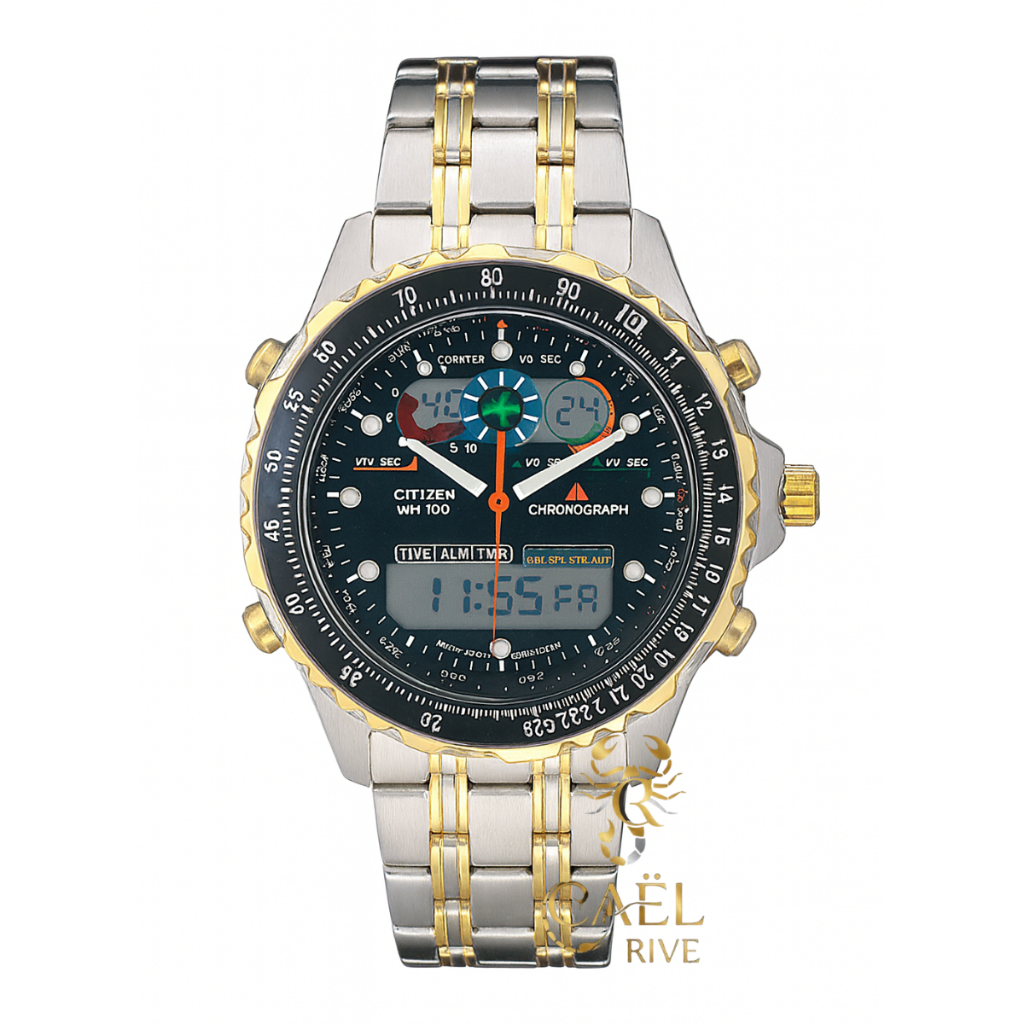 Poucas Unidades Relógio De Pulso Masculino Pro-Master Wingman VI JQ8008 3 Janelas funcional em Oferta na Shopee