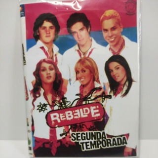 dvd rebelde segunda temporada 6 dvds completo raridade em Oferta na Shopee